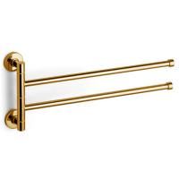 Bertocci Cinquecento Полотенцедержатель двойной, поворотный 37 см, цвет: золото Bertocci Cinquecento Полотенцедержатель двойной, поворотный 37 см, цвет: золото