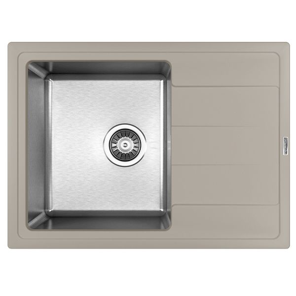 Кухонная мойка Florentina Комби 650 21.390.B0650 Грей