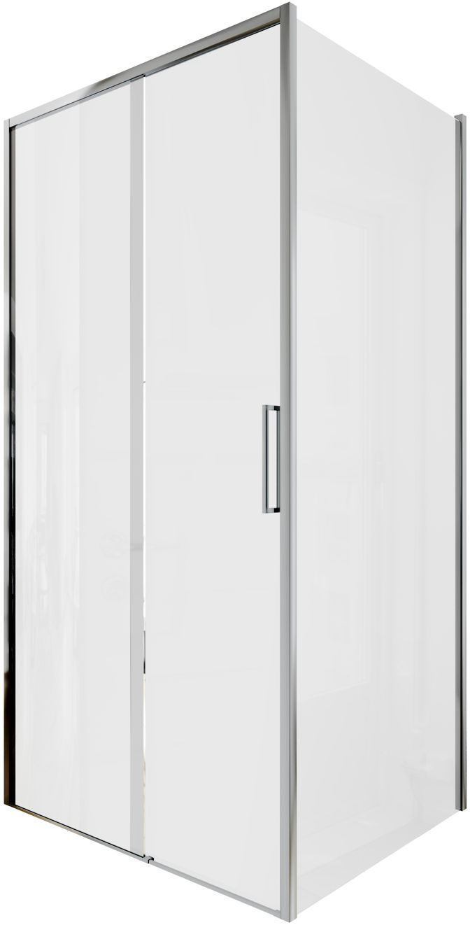 Душевой уголок Aquanet Pleasure Evo 100x90 AE65-100x90-CT профиль хром, прозрачное стекло Душевой уголок Aquanet Pleasure Evo 100x90 AE65-100x90-CT профиль хром, прозрачное стекло