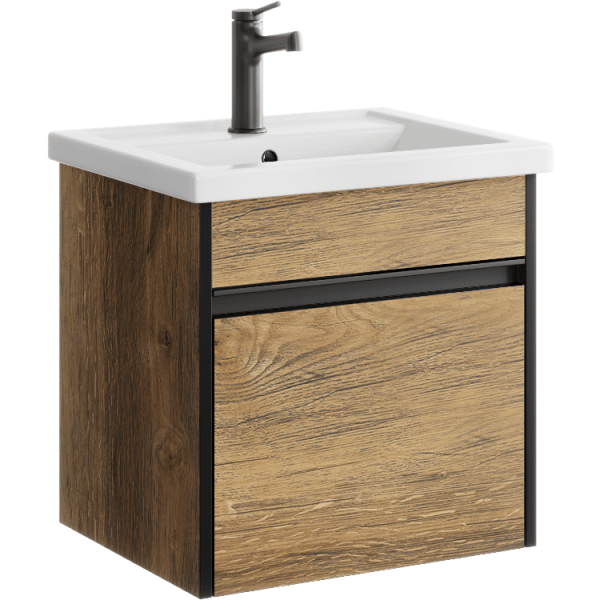"Urban" тумба под умывальник, цвет дуб балтийский, URB0105DB, ТМ «AQWELLA»