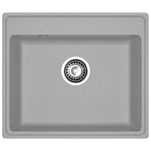 Кухонная мойка GranFest VERTEX 580, серый