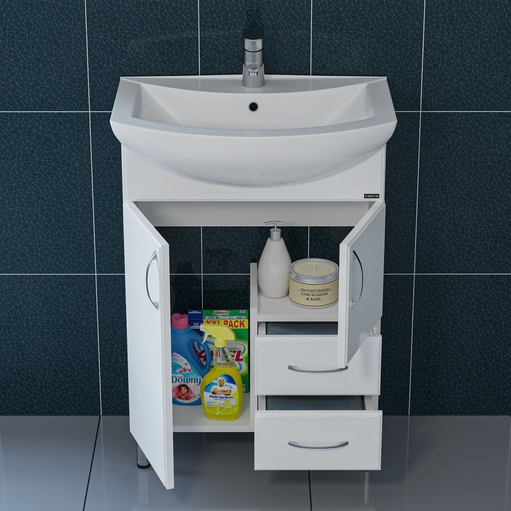 Тумба "Грация-60" 2 ящ. (Ум. Грация 60)