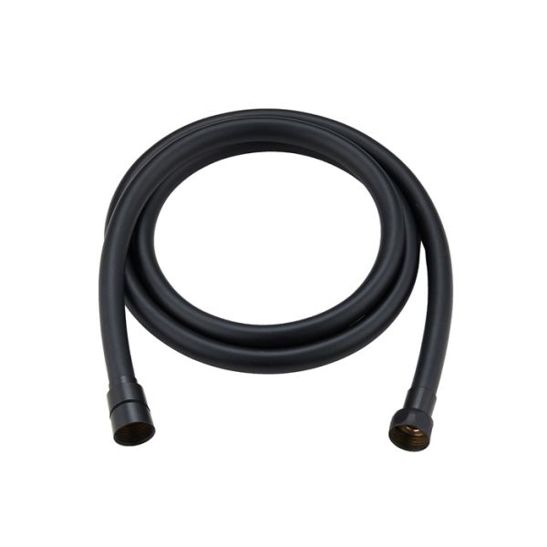 Шланг для душа, черный матовый, ПВХ, 1,6 м, Essential, Milardo, (180P16BM19)