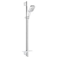 Душевой гарнитур GROHE Rainshower SmartActive 130 Cube, 3 вида струй, хром (26587000)