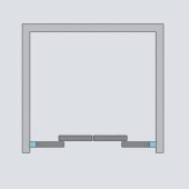 Душевая дверь Radaway Premium Plus DWD 150 профиль Хром стекло прозрачное Душевая дверь Radaway Premium Plus DWD 150 профиль Хром стекло прозрачное