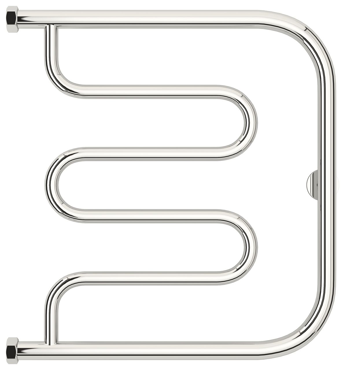 Полотенцесушитель водяной "Лира+" 500х500 Н. Г. 1" (Без покрытия)