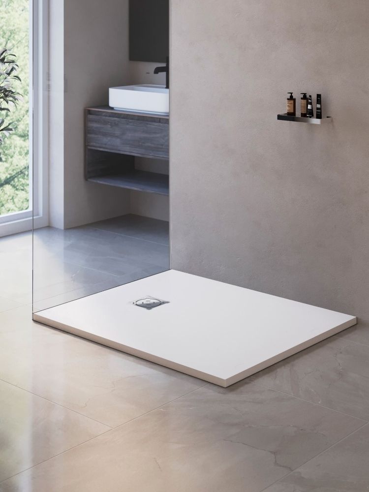 Душевой поддон прямоугольный RGW ST-W Белый (900x1000)