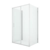 Душевое ограждение NEW TRENDY NEW CORRINA  100x80x195 K-0476 (хром)