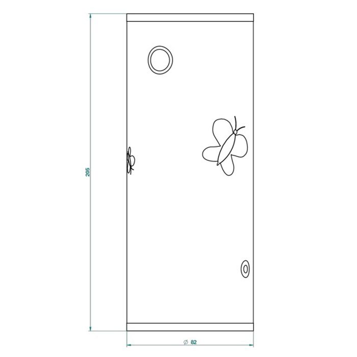 THG CAPUCINE VERT DECOR PLATINE Коробка для таблеток керамическая, квадратная 55х55 мм., настольная, декор платина/зеленый, цвет белый, артикул A7E-A02-4617