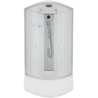 Душевая кабина Niagara NG-7309-14 100х100 стекло матовое задняя стенка Белая Душевая кабина Niagara NG-7309-14 100х100 стекло матовое задняя стенка Белая