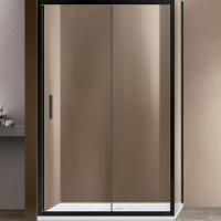 Душевые уголки Vincea Душевой уголок Garda VSR-1G8013CLB, 1300*800, черный, стекло прозрачное, , шт