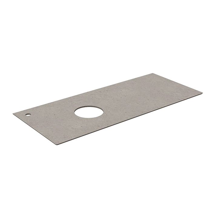 Спец. изделие декоративное для накладных раковин MAGICA Риккарди 120 см, серый матовый, артикул MA.1.1.SG519920R\120