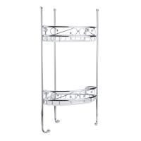 COMPLEMENTI Решетка угловая ажурная, двойная L21xP21xH53 см., хром