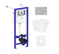 Комплект 6 в 1 Lavinia Boho Biore Compacto Rimless 77050175,премиум с пластиковой клавишей