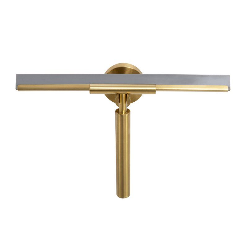 RELAX-SV-BORO Скребок-водосгон для душевой шторки, исполнение брашированное золото, артикул RELAX-SV-BORO