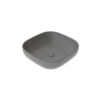 Раковина GSG Easy 45 квадратная, бетон матовый Раковина GSG Easy 45 квадратная, бетон матовый