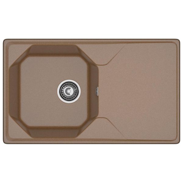 Кухонная мойка GranFest UNIQUE 840L, терракот