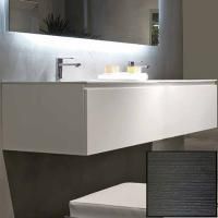 Тумба с раковиной SanVit Флай 100 kfly2100 с фактурой под дерево подвесная Венге Тумба с раковиной SanVit Флай 100 kfly2100 с фактурой под дерево подвесная Венге