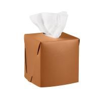 Colombo Adj Салфетница Kleenex, 12x12H12 см, цвет: коньяк/бордо Colombo Adj Салфетница Kleenex, 12x12H12 см, цвет: коньяк/бордо