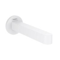 Излив, Hansgrohe, Finoris, монтаж-настенный, вынос излива, мм-189, стандарт подводки-1/2", цвет-матовый белый Излив, Hansgrohe, Finoris, монтаж-настенный, вынос излива, мм-189, стандарт подводки-1/2", цвет-матовый белый