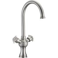 Смеситель для кухни ZorG Antic A 2004K-SL Серебро