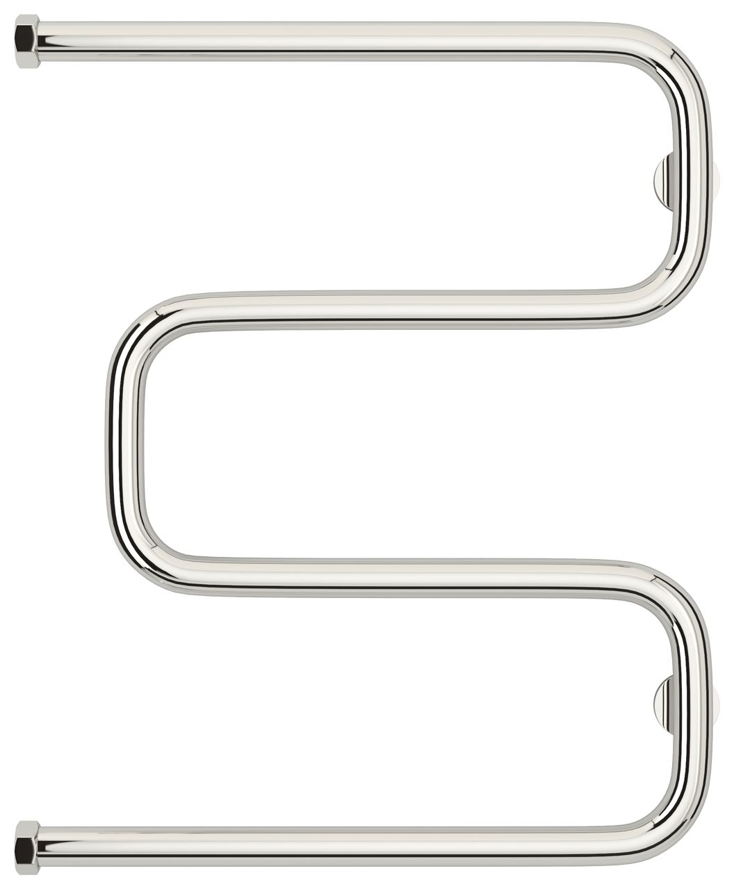 Полотенцесушитель водяной Ш-обр. 600х500 Н. Г. 1" (Без покрытия)