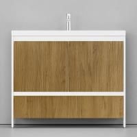 Тумба под раковину Velvex Klaufs 100.2D.1Y tnKLA.100.2D.1Y-617.216 Шатане Белый