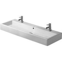 Duravit Vero Раковина для мебели, с перел., с 2 отв. под смес.,1200x470мм, Цвет: Белый