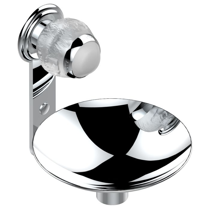 THG PANTHERE CRISTAL CLAIR Мыльница металлическая ø150 мм., подвесная, цвет хром