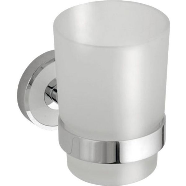 Стакан Bemeta Trend-i 104110018 Хром/Белый/Прозрачный