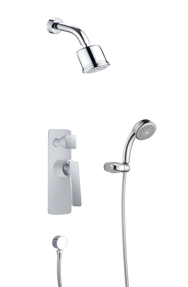 Душевая система Timo Helmi SX-4059/00-16SM Хром Белый, артикул SX-4059/00-16SM