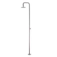CISAL Xion Однорычажная душевая колонна прогр.картридж, напольная для наружного/внутр. монтажа, душевая головка D-200 мм из нержавеющей стали