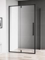 Душевая дверь в нишу 900*1950мм.,  стекло 6мм, цвет профиля матовый черный.