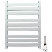 Электрический полотенцесушитель Ника Modern ЛМ 7 80x50 масляный Белый 9 перекладин