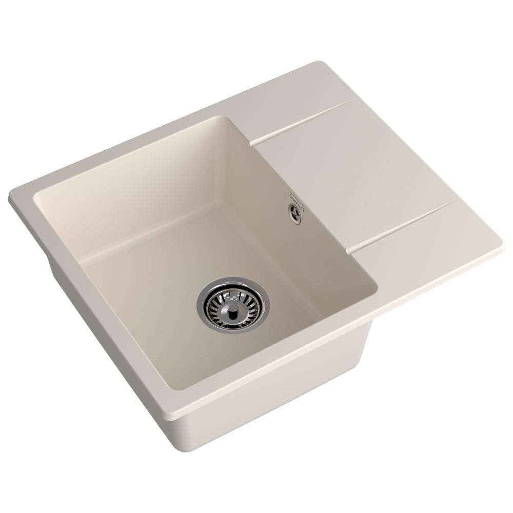 Кухонная мойка GranFest URBAN 258L, белый, артикул 258L белый