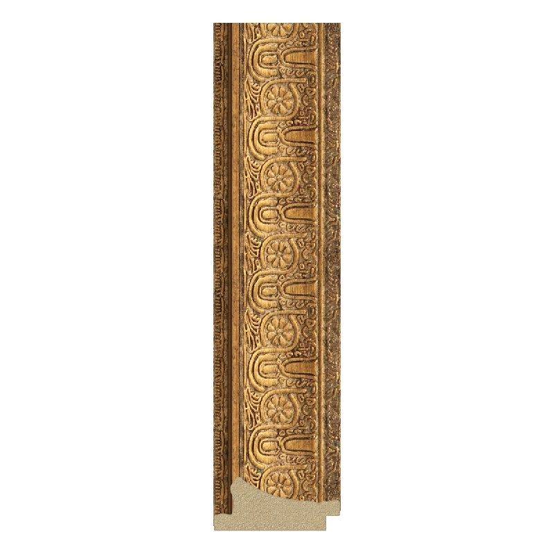 Зеркало Evoform Exclusive 134х54 Медный эльдорадо