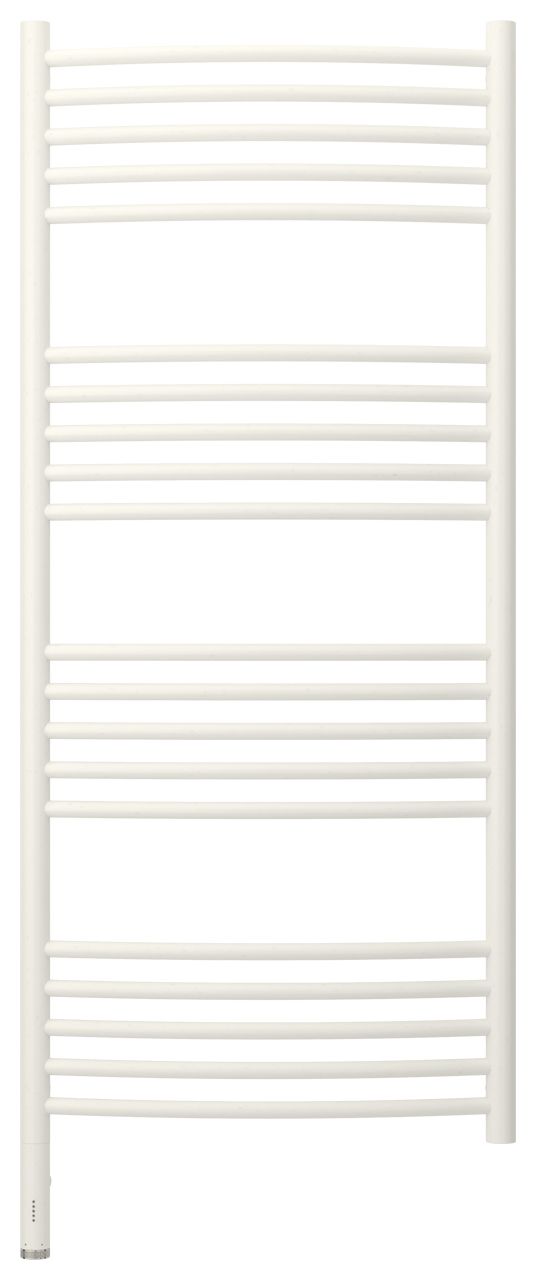 Полотенцесушитель электрический "БОГЕМА 3.0" 1200х500 / МЭМ левый (Матовый белый)