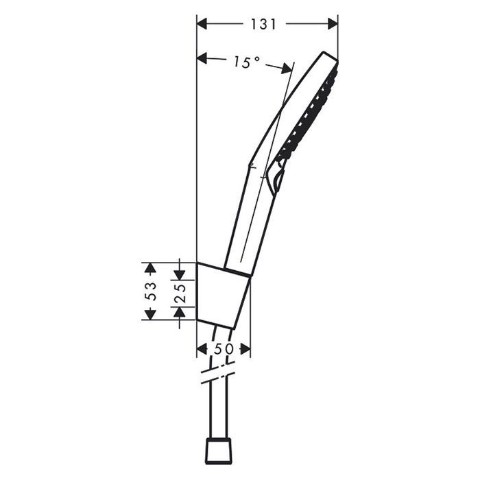 HG Raindance Select S Душевой набор: ручной душ 120, 3jet (Rain, RainAir, WhirlAir), держатель, шланг 1,25м, цвет: хром HG Raindance Select S Душевой набор: ручной душ 120, 3jet (Rain, RainAir, WhirlAir), держатель, шланг 1,25м, цвет: хром