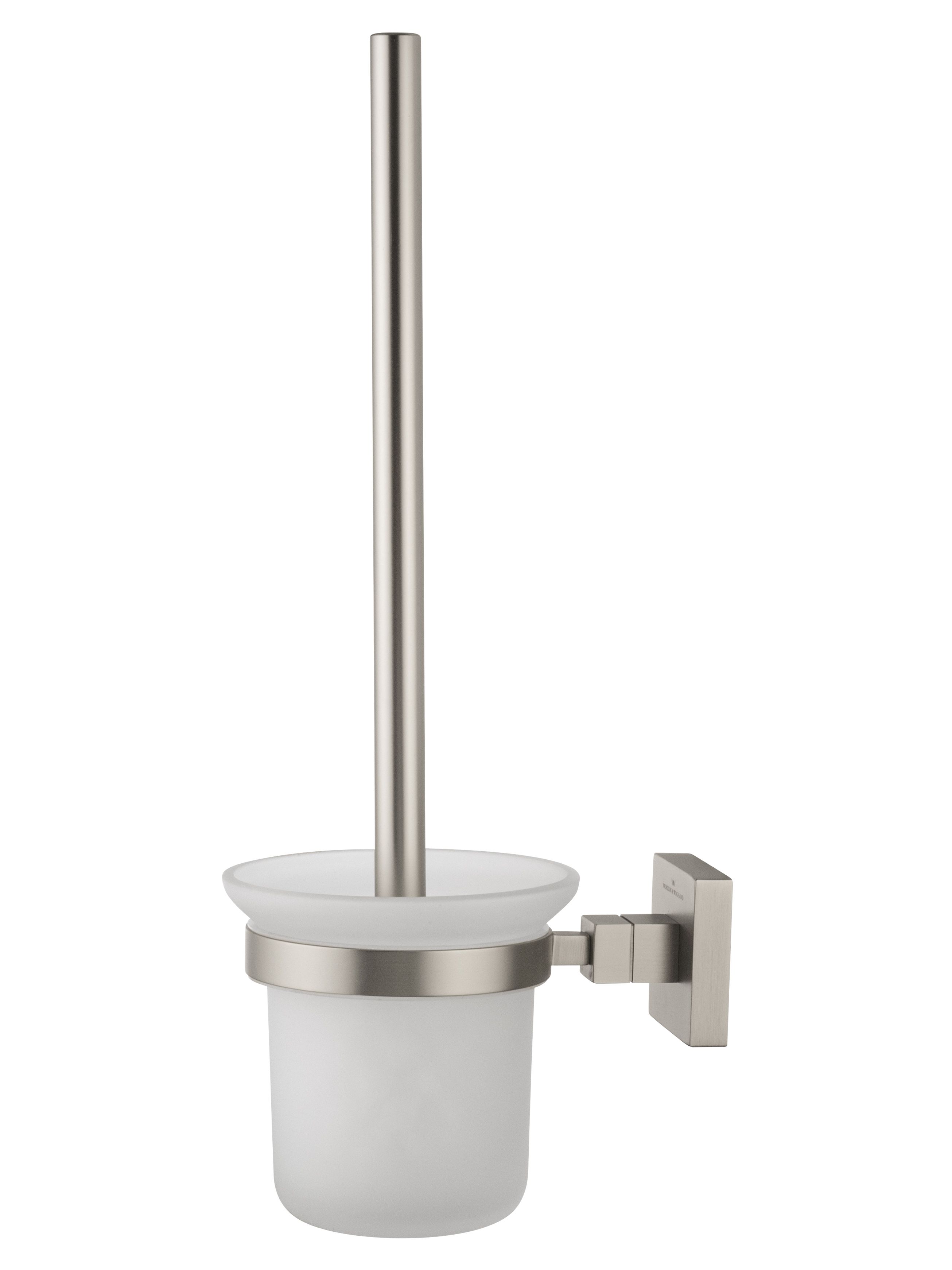 Туалетный ершик в комплекте WONZON & WOGHAND POLO, Брашированный никель (WW-8919-BN)