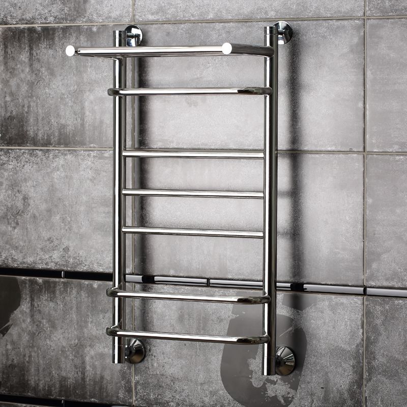 Водяной полотенцесушитель Тругор Идеал Комби 3 П НП 80x50 с полкой Хром