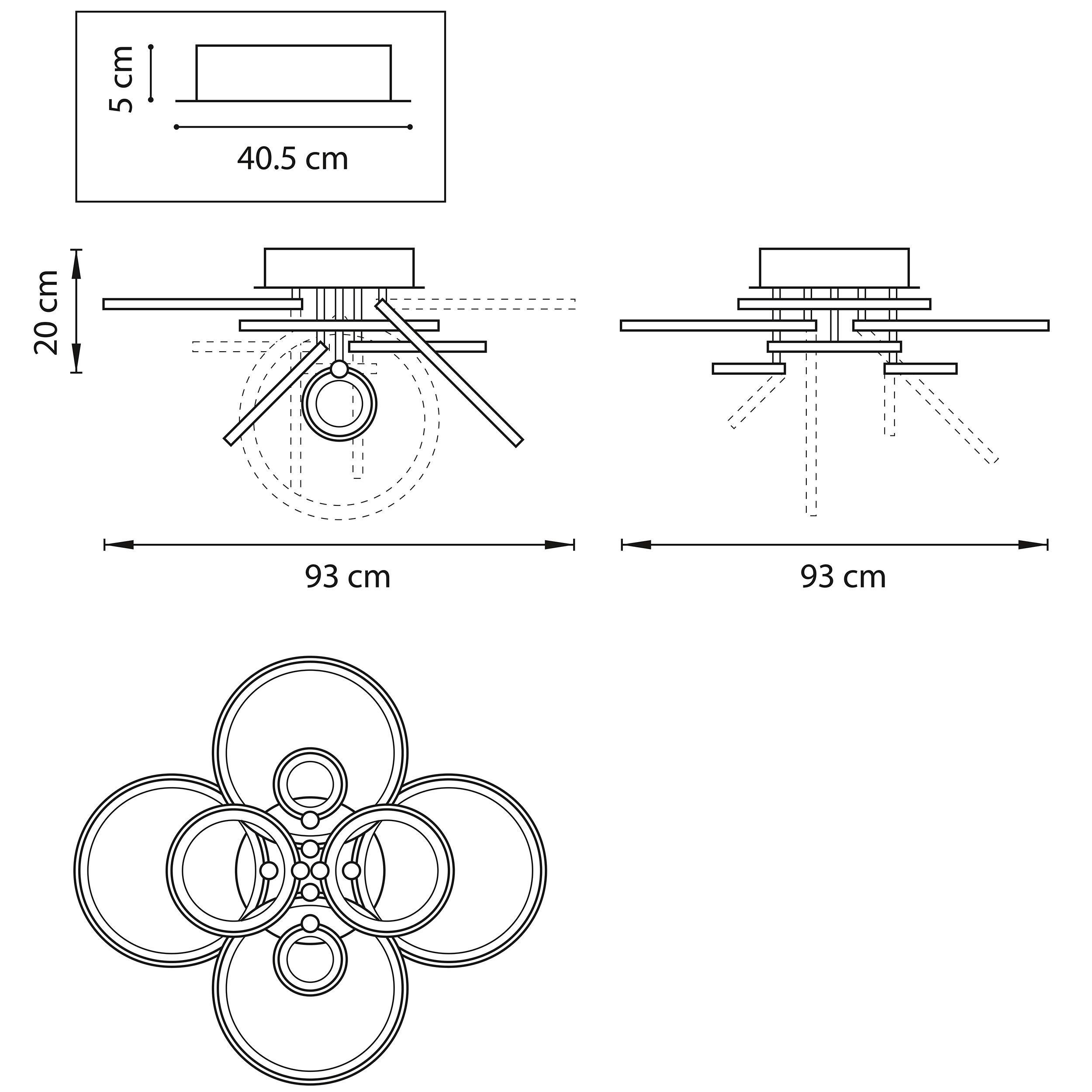 Люстра потолочная Breve Lightstar 749092