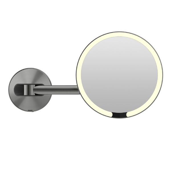 Зеркало косметическое с подсветкой JAVA S-M8881Q, графит