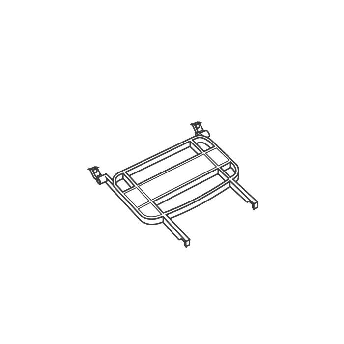 SANIT Решетка для мойки 60.001., цвет антрацит SANIT Решетка для мойки 60.001., цвет антрацит