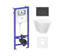 Комплект 6 в 1 Lavinia Boho Elegant Rimless 87561085, премиум с каменной клавишей