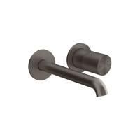 GESSI HABITO UNITO Смеситель для раковины настенный встраиваемый, однорычажный, цвет Black Metal Br. PVD GESSI HABITO UNITO Смеситель для раковины настенный встраиваемый, однорычажный, цвет Black Metal Br. PVD