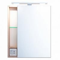 Зеркальный шкаф Iddis Mirro 50 с подсветкой Белый Дерево