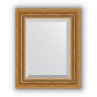 Зеркало Evoform Exclusive 53х43 Состаренное золото с плетением