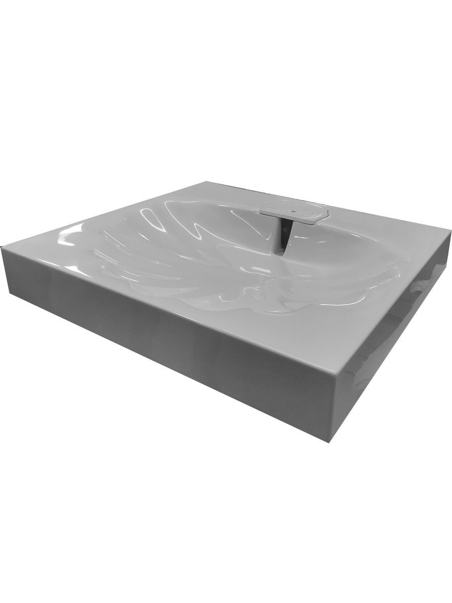 Раковина над стиральной машиной Ариадна 60х55 с кронштейнами