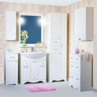 Тумба под раковину Бриклаер Анна 75 Белая