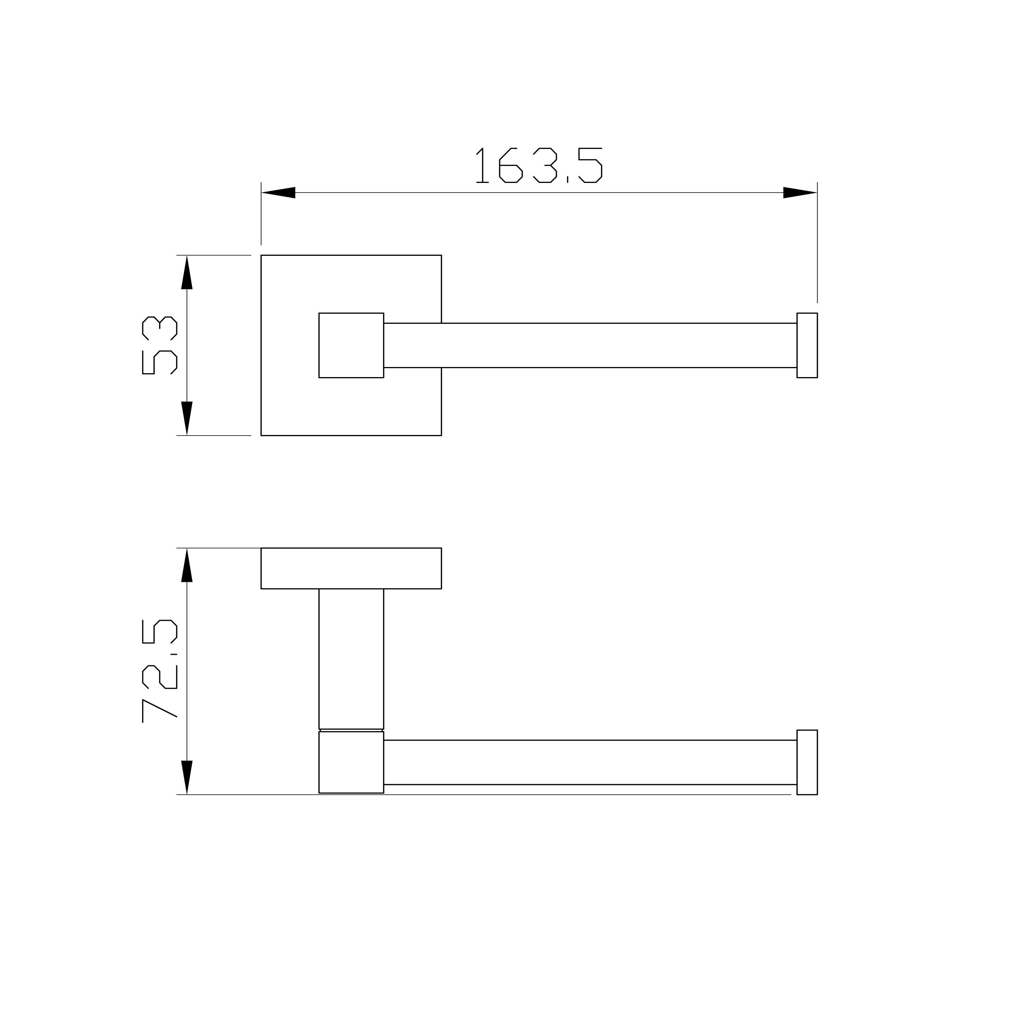 Держатель для туалетной бумаги без крышки WONZON & WOGHAND POLO, Хром (WW-8906)